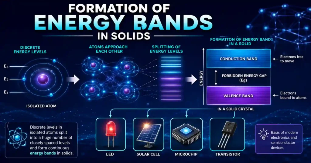 Formation of Energy Bands in Solids