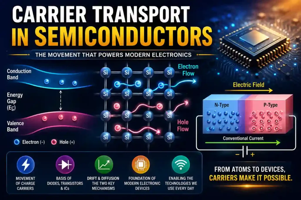 carrier transport in semiconductors