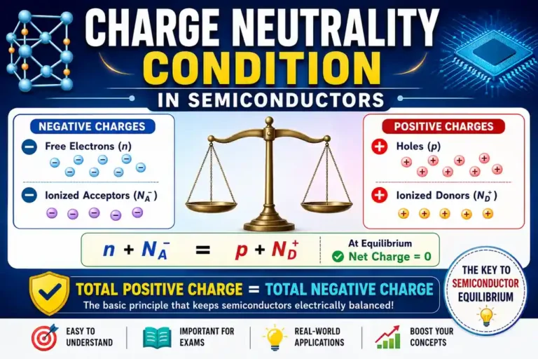 charge neutrality condition