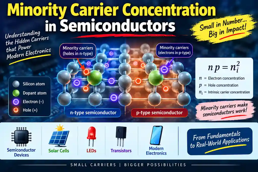 minority carrier concentration