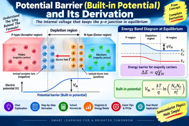 potential barrier derivation