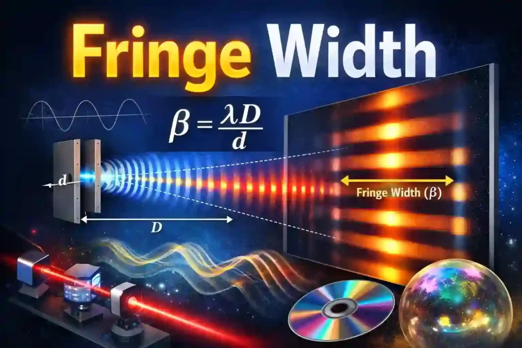 fringe width