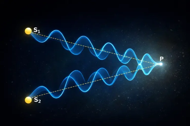 Superposition of two waves