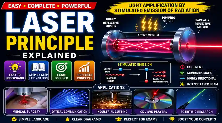 Laser principle explained