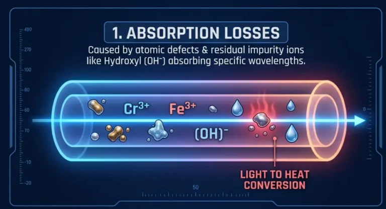 Absorption Losses in Optical Fiber