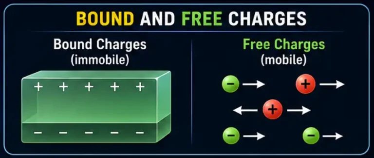 Free and bound charges