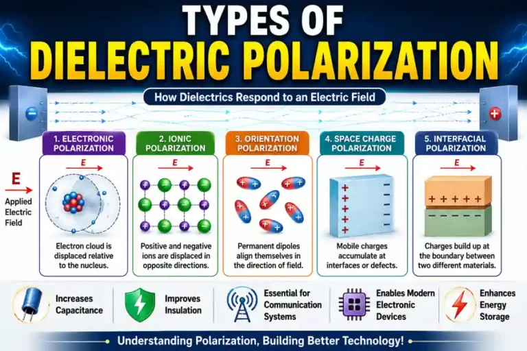 Types of dielectric polarization