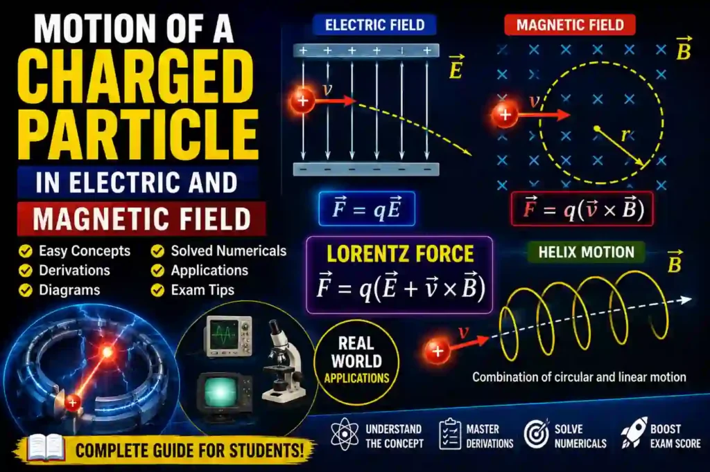 Motion of charged particle